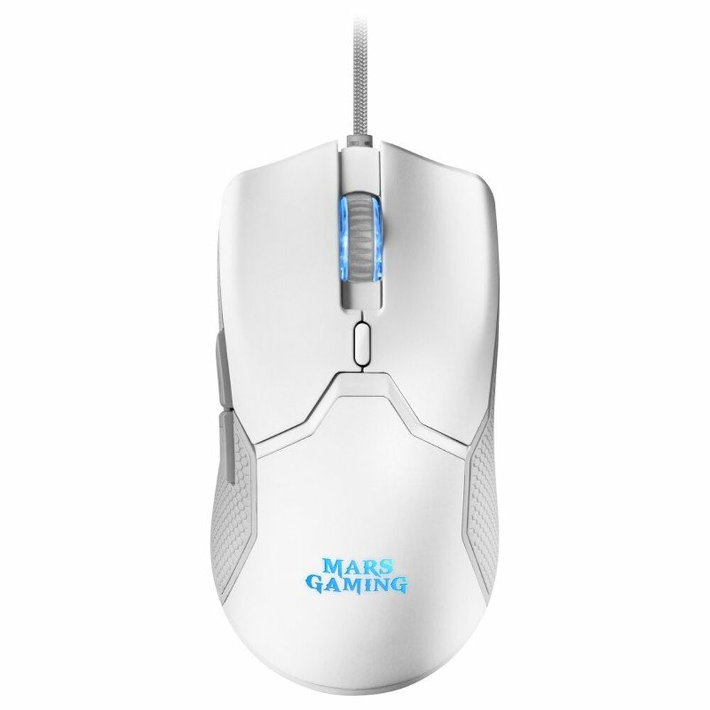 Πακέτο Gaming Mars Gaming MCPXWES LED RGB Λευκό Πληκτρολόγιο Qwerty