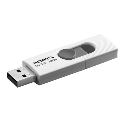 Στικάκι USB Adata UV220 Γκρι Λευκό/Γκρι 32 GB