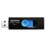 Στικάκι USB Adata UV320 Μαύρο Μαύρο/Μπλε 32 GB