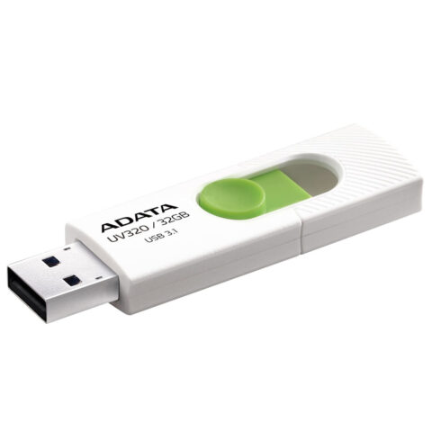 Στικάκι USB Adata UV320 Λευκό/Πράσινο 32 GB
