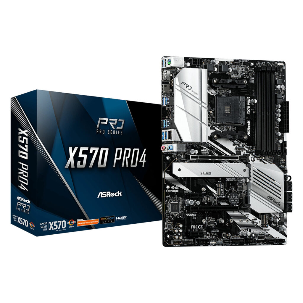 Μητρική Κάρτα ASRock X570 Pro4 AMD X570 AMD AMD AM4