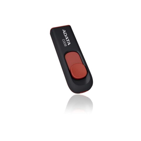 Στικάκι USB Adata AC008-32G-RKD Μαύρο/Κόκκινο 32 GB