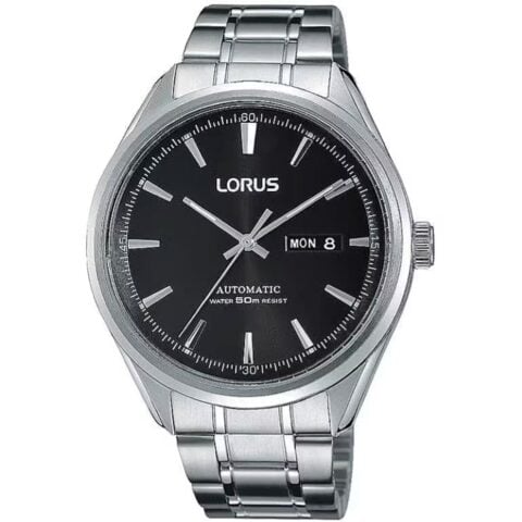Ανδρικά Ρολόγια Lorus RL435AX9 Μαύρο Ασημί