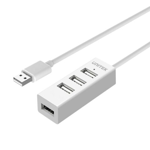 Hub USB 3 Θύρες Unitek Y-2146 Λευκό