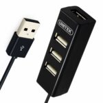 Hub USB 3 Θύρες Unitek Y-2140 Μαύρο