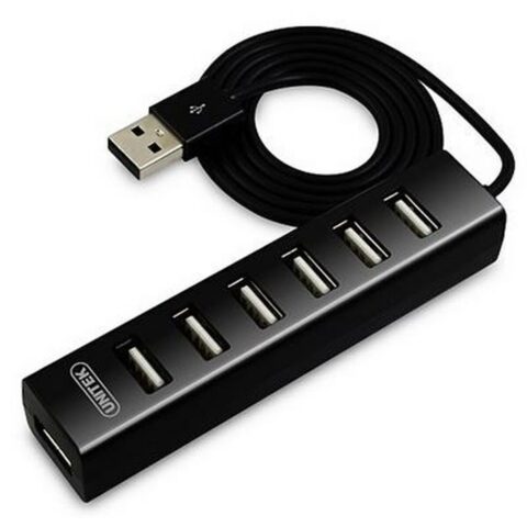 Hub USB 7 Θύρες Unitek Y-2160 Μαύρο