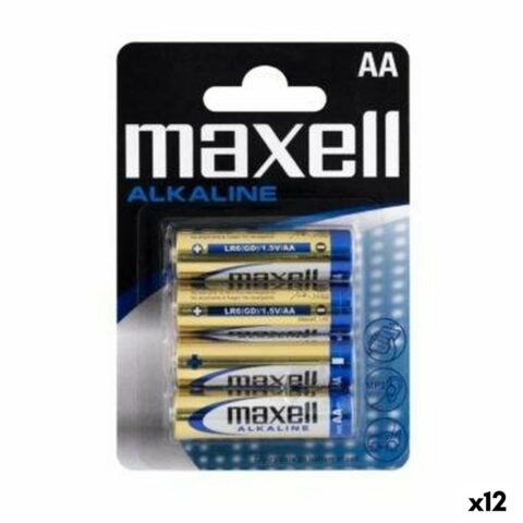 Αλκαλικές Μπαταρίες Maxell LR06 (12 Μονάδες)