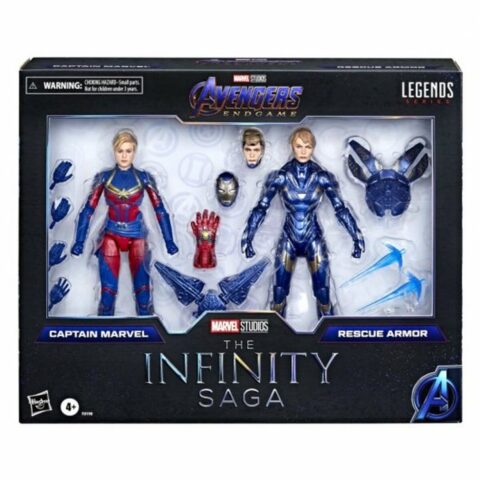 Εικόνες σε δράση Hasbro Legends Infinity Captain Marvel Casual