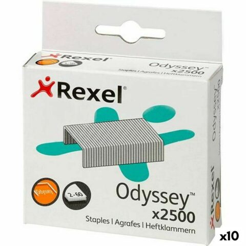 Συνδετήρες Rexel 2500 Τεμάχια (x10)