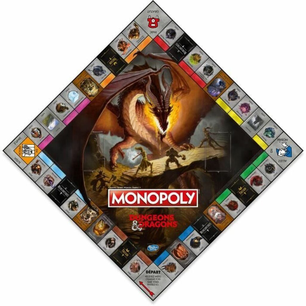 Επιτραπέζιο Παιχνίδι Monopoly Dungeons & Dragons (FR)
