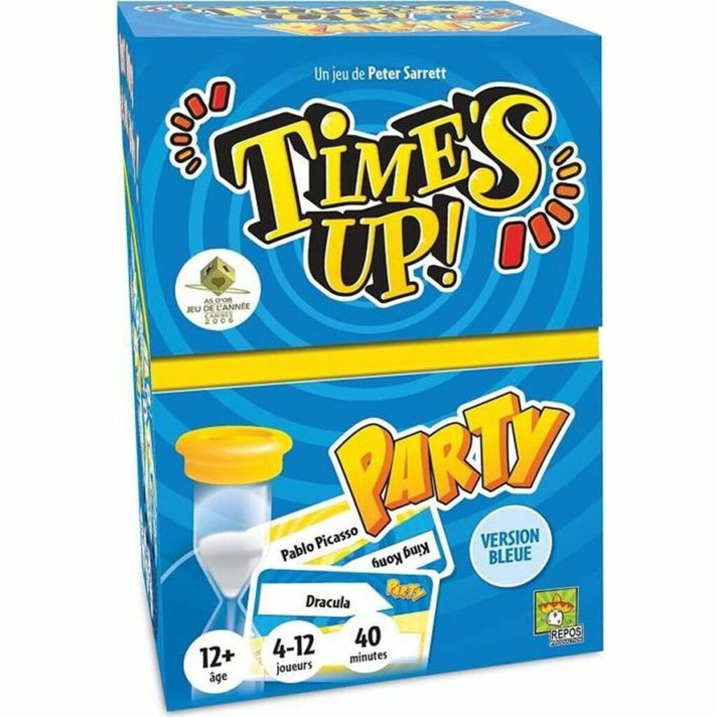 Παιχνίδι ερωτήσεων και απαντήσεων Asmodee Time's Up Party - Blue Version (FR)