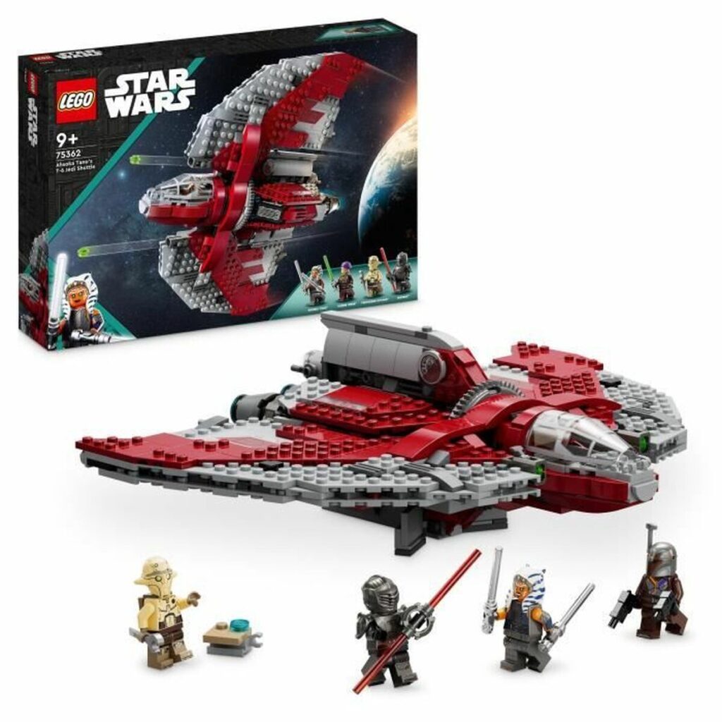 Playset Lego Star Wars 75362 Ahsoka Tano's T6 Jedi Shuttle 599 Τεμάχια