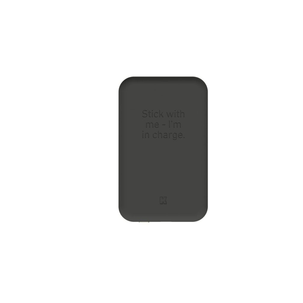 Power Bank με Ασύρματο Φορτιστή Kreafunk Μαύρο 5000 mAh