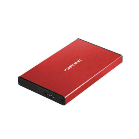 Θήκη Σκληρού Δίσκου Natec NKZ-1279 Μαύρο Κόκκινο USB Micro USB USB 3.2