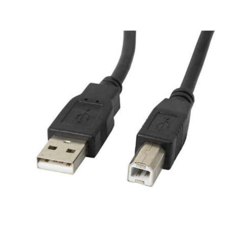Καλώδιο USB 2.0 A σε USB B Lanberg 480 Mb/s Μαύρο