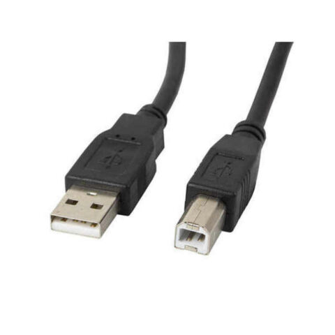 Καλώδιο USB 2.0 A σε USB B Lanberg Μαύρο