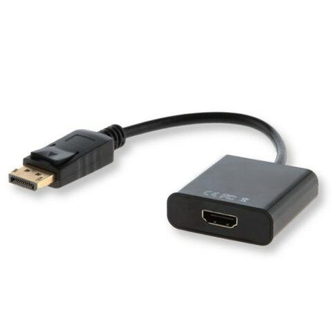 Αντάπτορας DisplayPort σε HDMI Savio CL-55 Μαύρο 20 cm