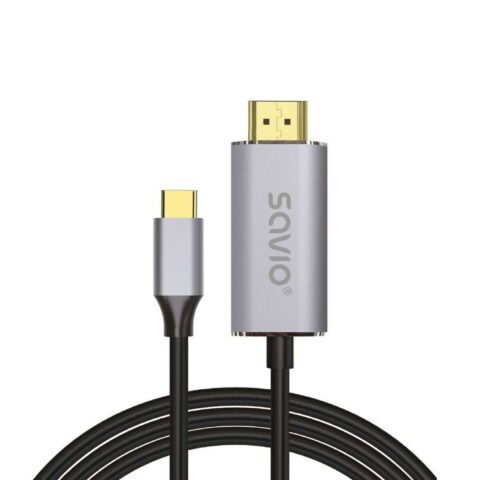 Καλώδιο USB C σε HDMI Savio CL-170 1 m
