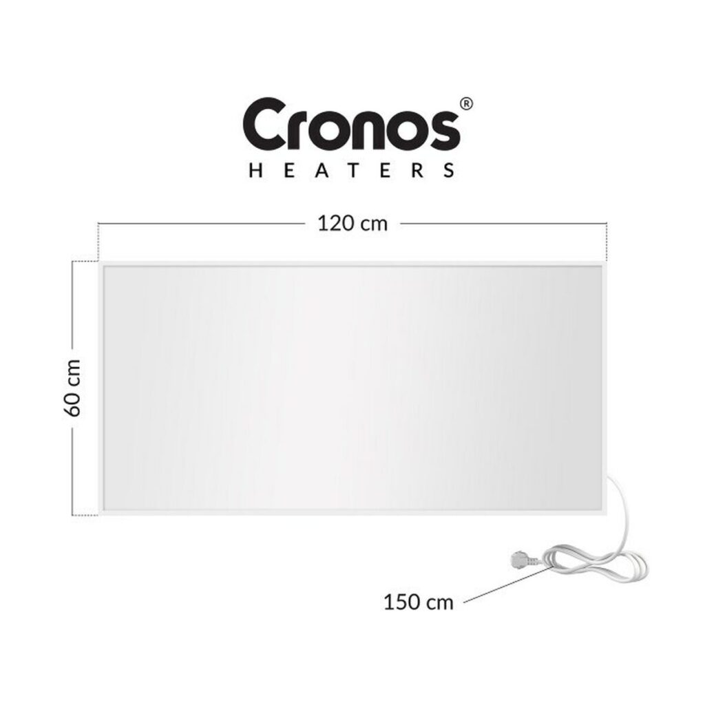 Θερμάστρα Cronos P1000 Λευκό 1000 W 1 Τεμάχια