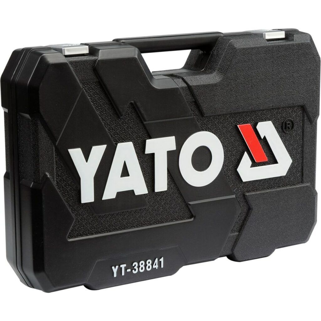 βαλιτσάκι με εργαλεία Yato YT-38841 Χάλυβας 216 Τεμάχια 1/4" 3/8" 1/2"