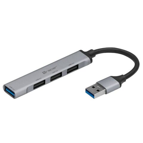 Hub USB 4 Θύρες Tracer TRAPOD47000 Γκρι