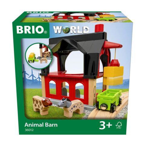 Σετ παιχνιδιών Ravensburger Animal barn Ξύλο