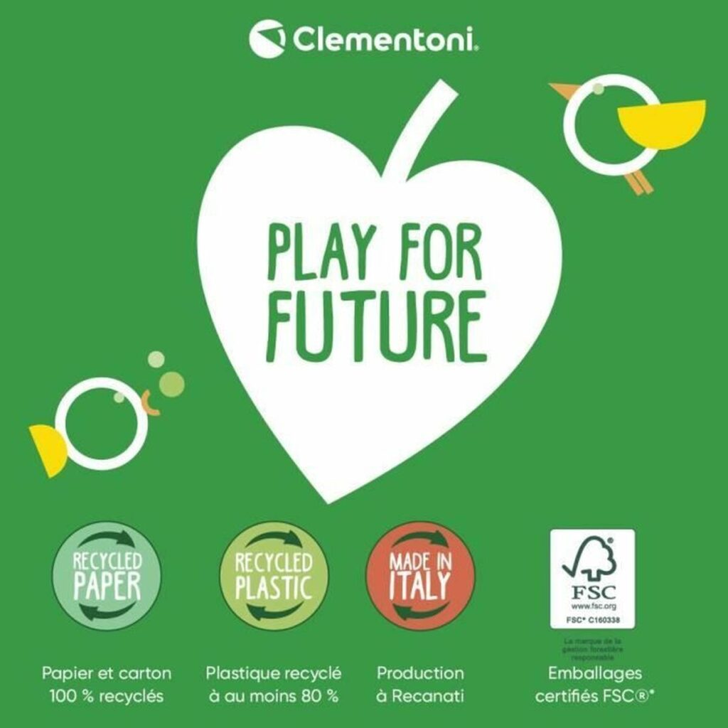 Εκπαιδευτικό παιχνίδι Clementoni Mon Puzzle de la Ferme (FR) Πολύχρωμο (30 Τεμάχια)