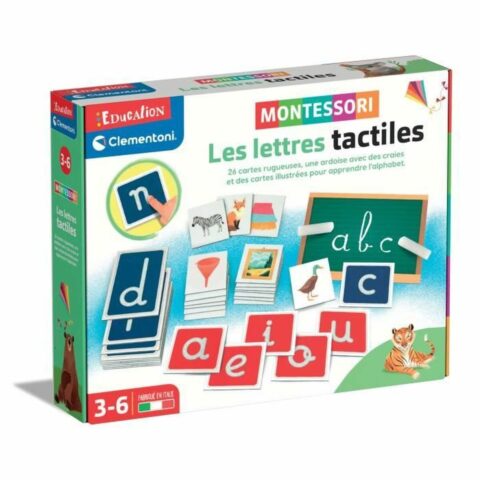 Εκπαιδευτικό παιχνίδι Clementoni Les lettres tactiles (FR)