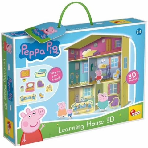 3D Παζλ Lisciani Giochi Peppa Pig Learning House 3D