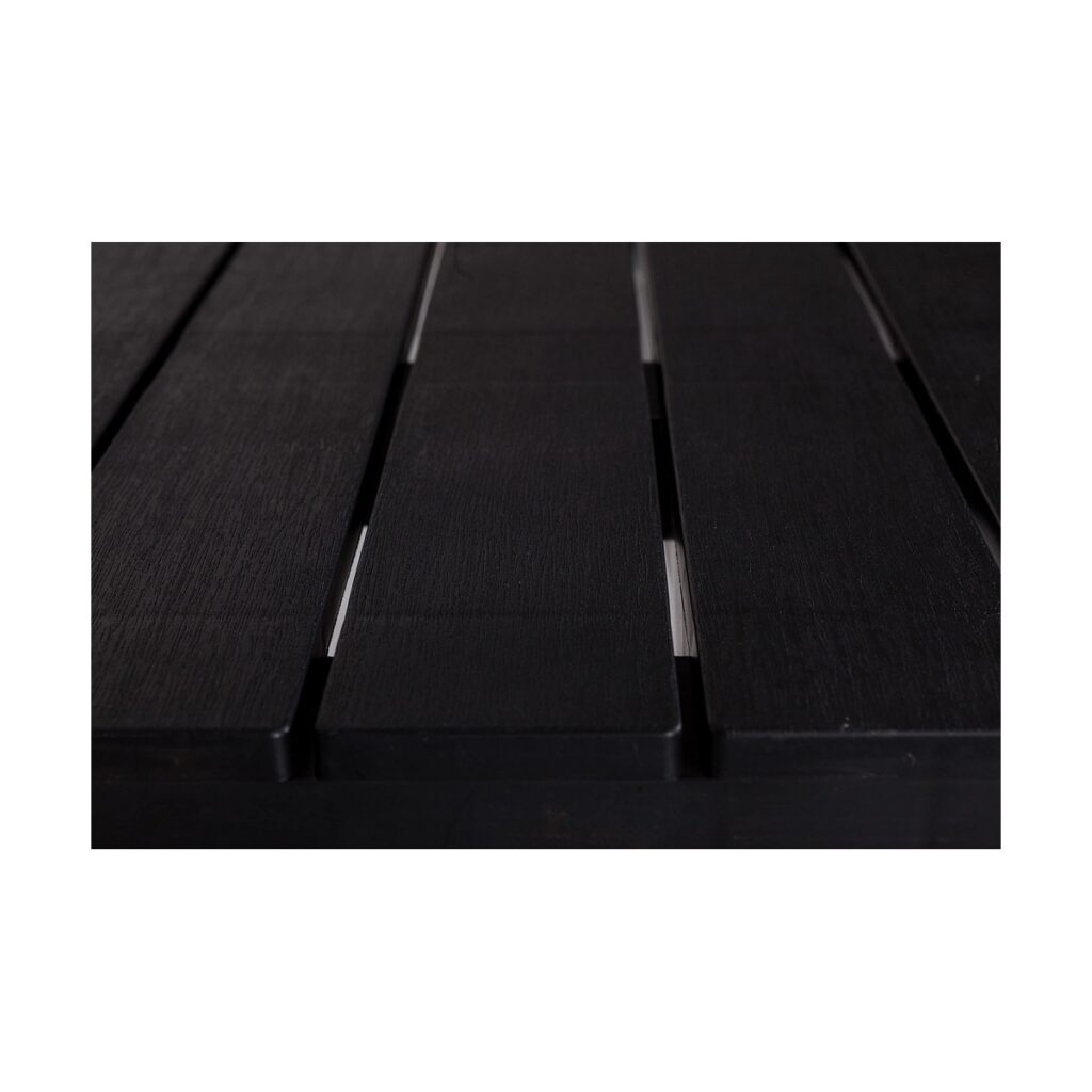 Βοηθητικό Τραπέζι IPAE Progarden Sumatra Μαύρο Ρητίνη (72 x 138 x 78 cm)
