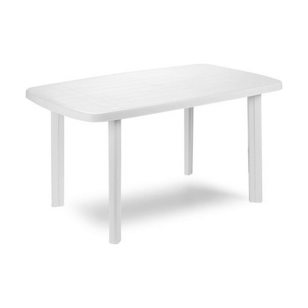 Βοηθητικό Τραπέζι IPAE Progarden 08330100 Λευκό Ρητίνη (72 x 137 x 85 cm )