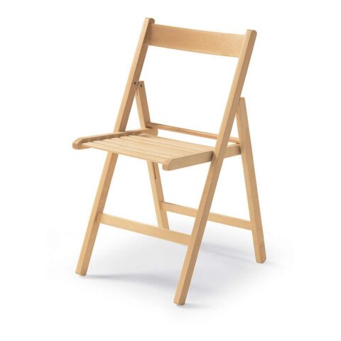 πτυσσόμενη καρέκλα Καφέ Ξύλο Ξύλο οξιάς 79 x 42