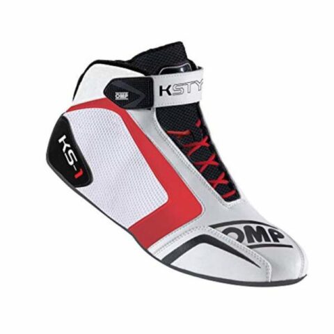 Μπότες Racing OMP KS-1 Λευκό Μαύρο