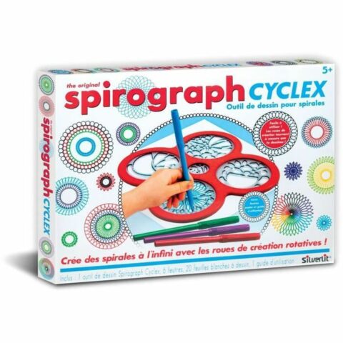 Σετ Ζωγραφικής Spirograph Silverlit cyclex 1 Τεμάχια