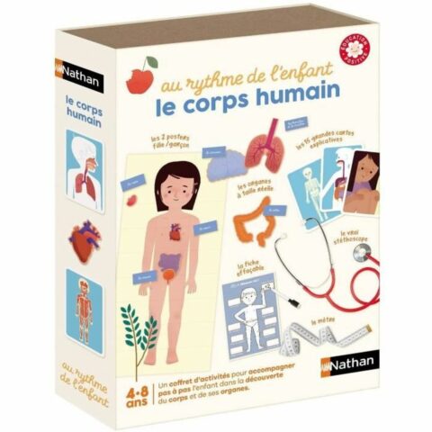 Εκπαιδευτικό παιχνίδι Nathan Au rythme de l´enfant  le corps humain (FR) (1 Τεμάχια)