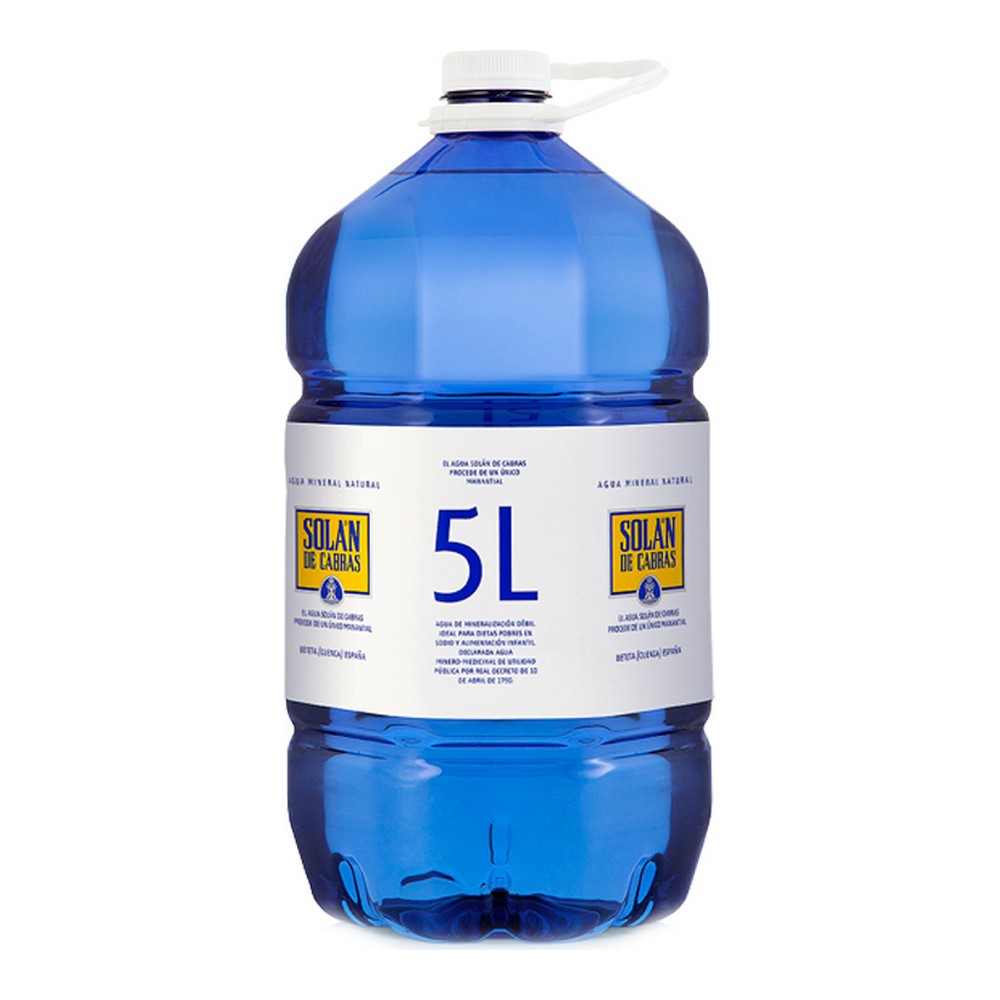 Natural Mineral Water Solan De Cabras (5 L) - marketoupoli.gr