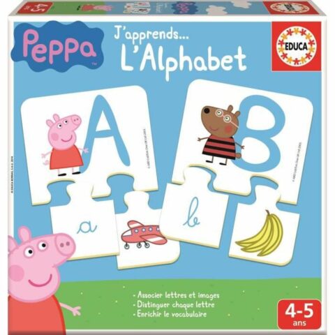 Εκπαιδευτικό παιχνίδι Educa PEPPA PIG Abc (FR) Πολύχρωμο (1 Τεμάχια)