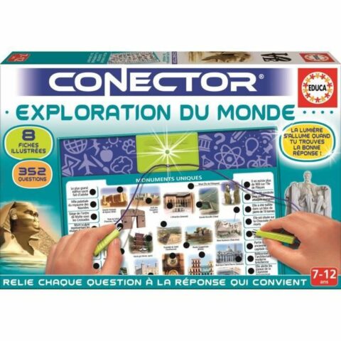 Εκπαιδευτικό παιχνίδι Educa Conector World Exploration (FR)