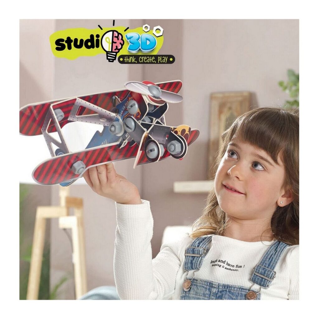Μοντέλο Aεροπλάνου Educa Studio 3D 56 Τεμάχια (37 x 30 x 15 cm)