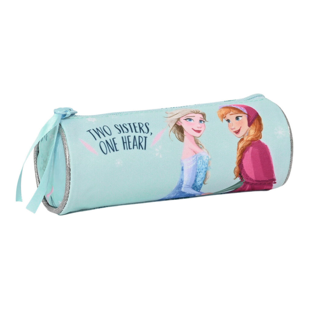 Κυλινδρική Κασετίνα Frozen One heart Caillou Με Κατοικίδιο 20 x 7 x 7 cm