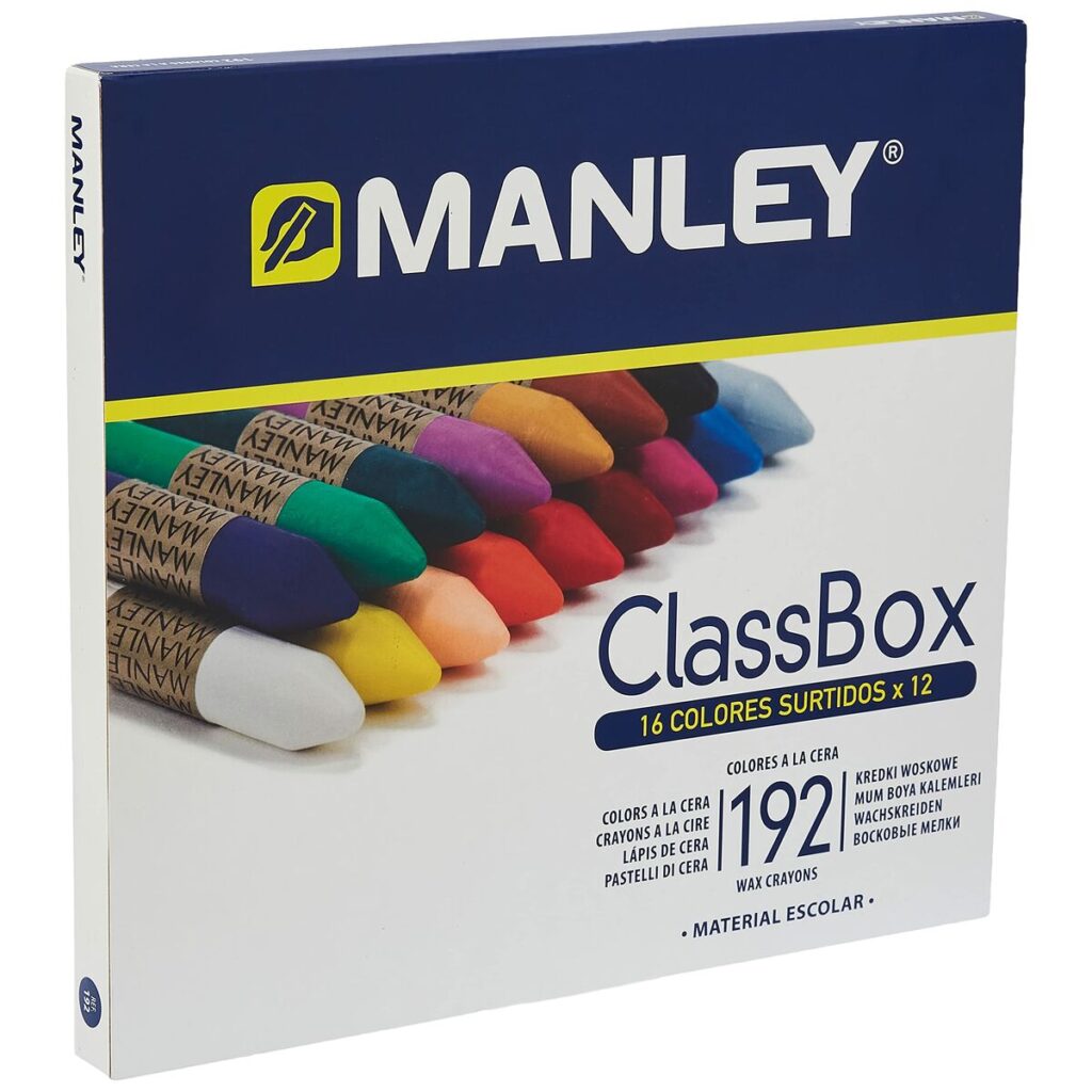 Χρωματιστά κεριά Manley ClassBox 192 Τεμάχια Πολύχρωμο