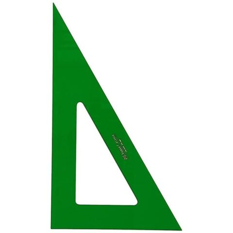 Γνώμονας Faber-Castell Πράσινο 42 cm