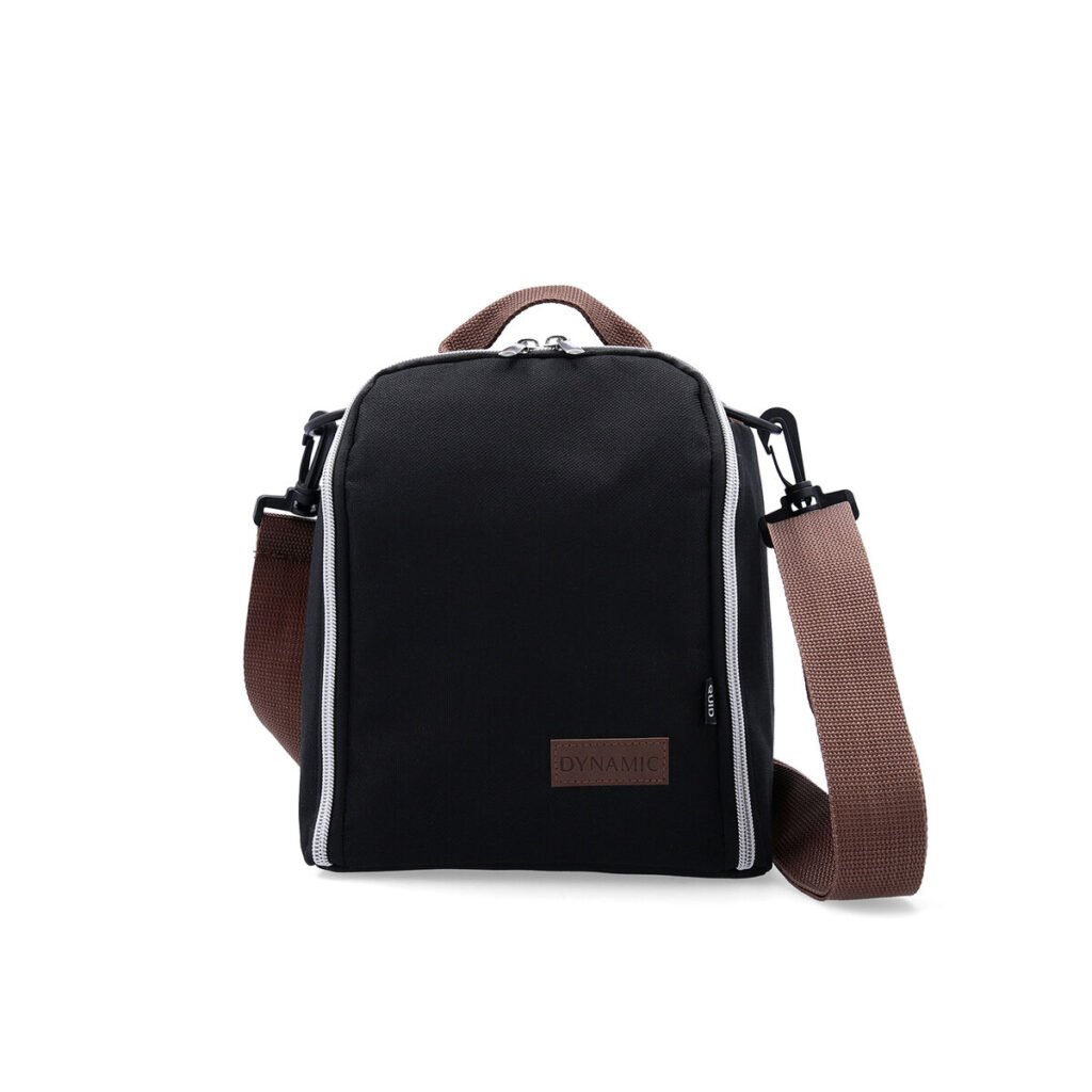 Θερμική Τσάντα Quid Dynamic Τσάντα Γεύματος Μαύρο 20 x 13 x 20 cm