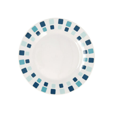 Πιάτο για Επιδόρπιο Quid Simetric Μπλε Κεραμικά 19 cm