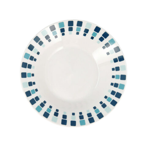 Βαθύ Πιάτο Quid Simetric Μπλε Κεραμικά Ø 20 cm