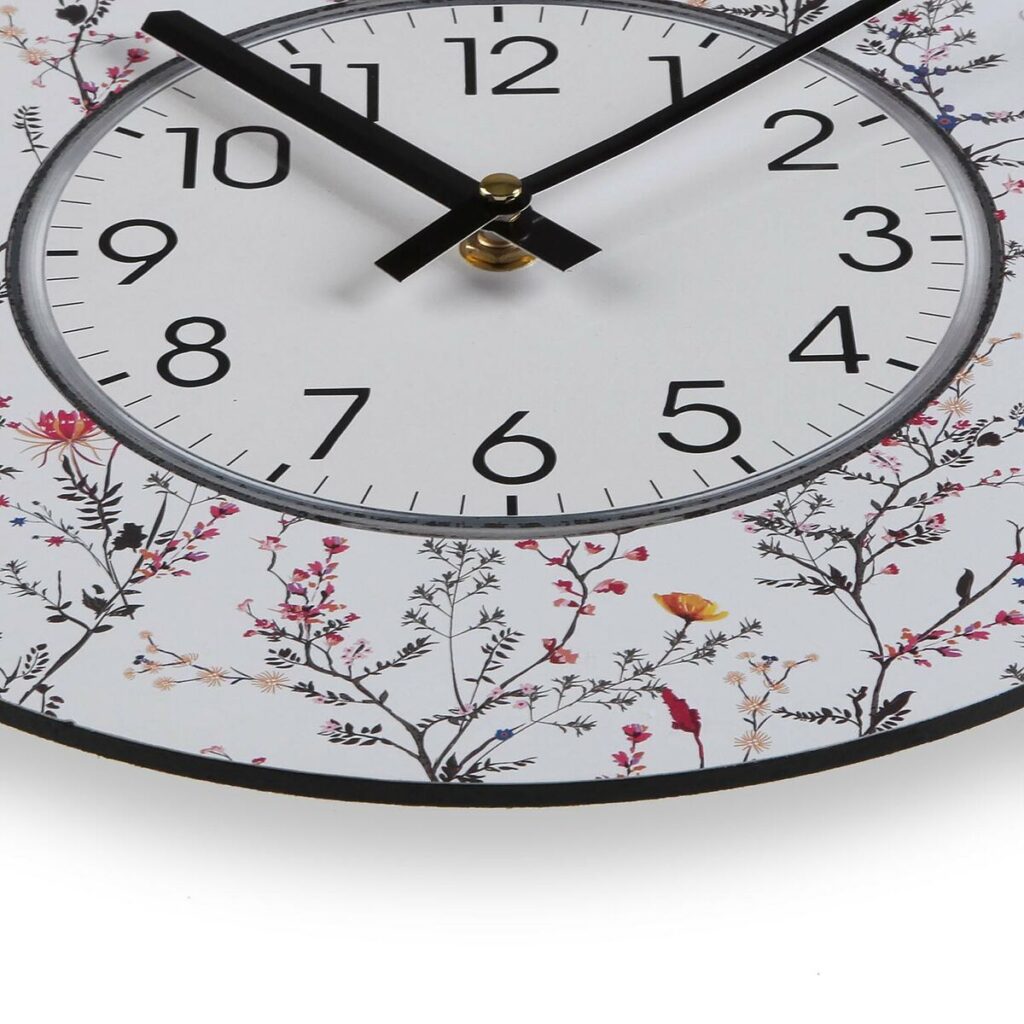 Ρολόι Τοίχου Versa Balbec Ξύλο 4 x 30 x 30 cm