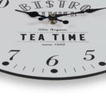 Ρολόι Τοίχου Versa Bistro Ξύλο 4 x 30 x 30 cm