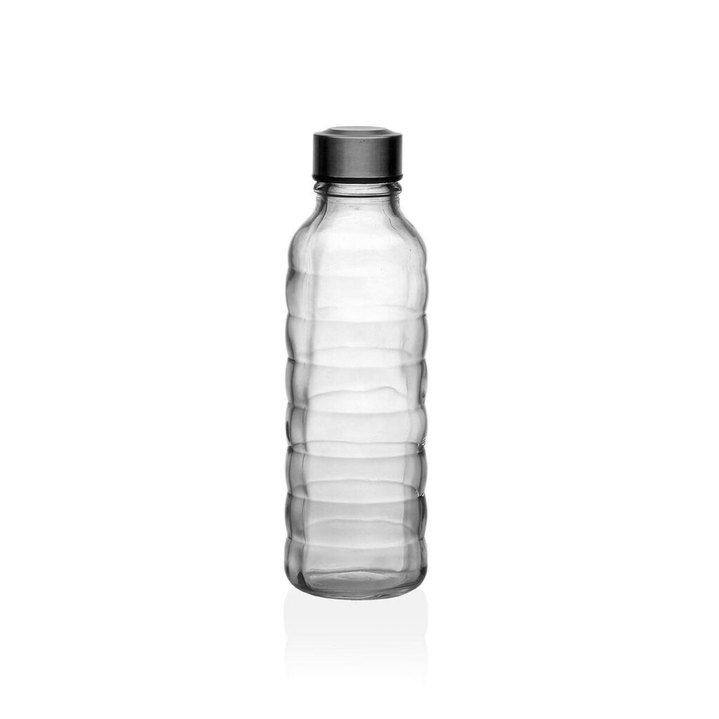 Μπουκάλι Versa 500 ml Διαφανές Γυαλί Αλουμίνιο 7 x 22