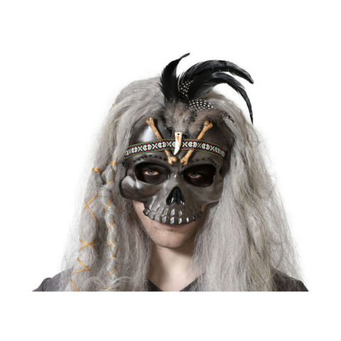 Μάσκα Halloween Αυτοκόλλητο Tribal