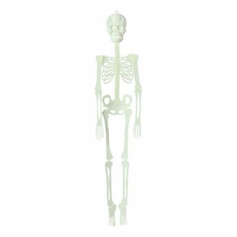 Αποκριάτικη Διακόσμηση Σκελετός 150 cm Λαμπτήρες φθορισμού
